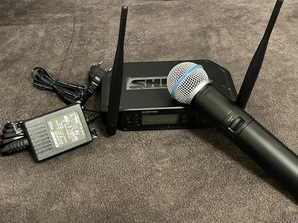 Shure GLXD4+ System Beta58A Hlavice perfektni stav PC15999kc