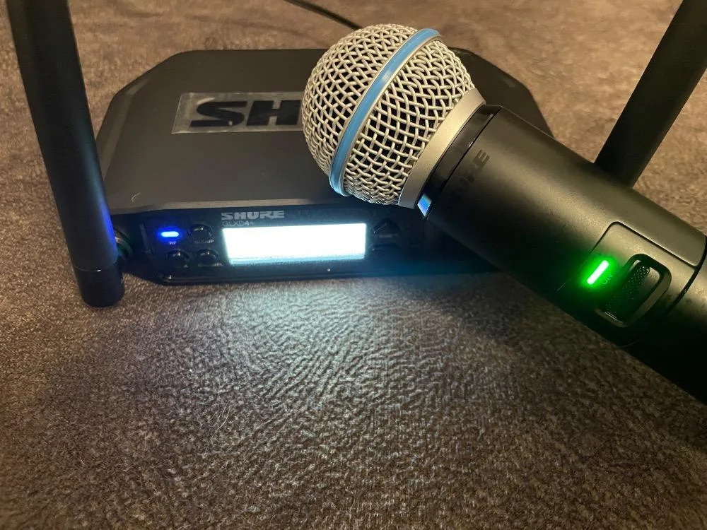Shure GLXD4+ System Beta58A Hlavice perfektni stav PC15999kc