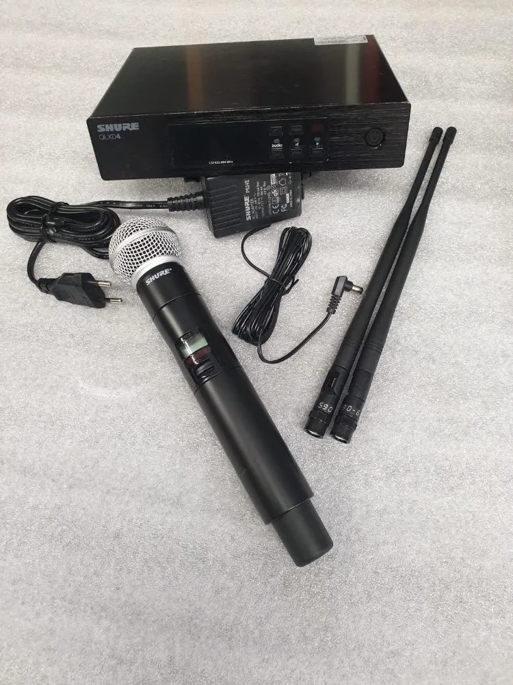 Shure QLXD24 System 1x Rucni SM58 Freq L52 632-694Mhz