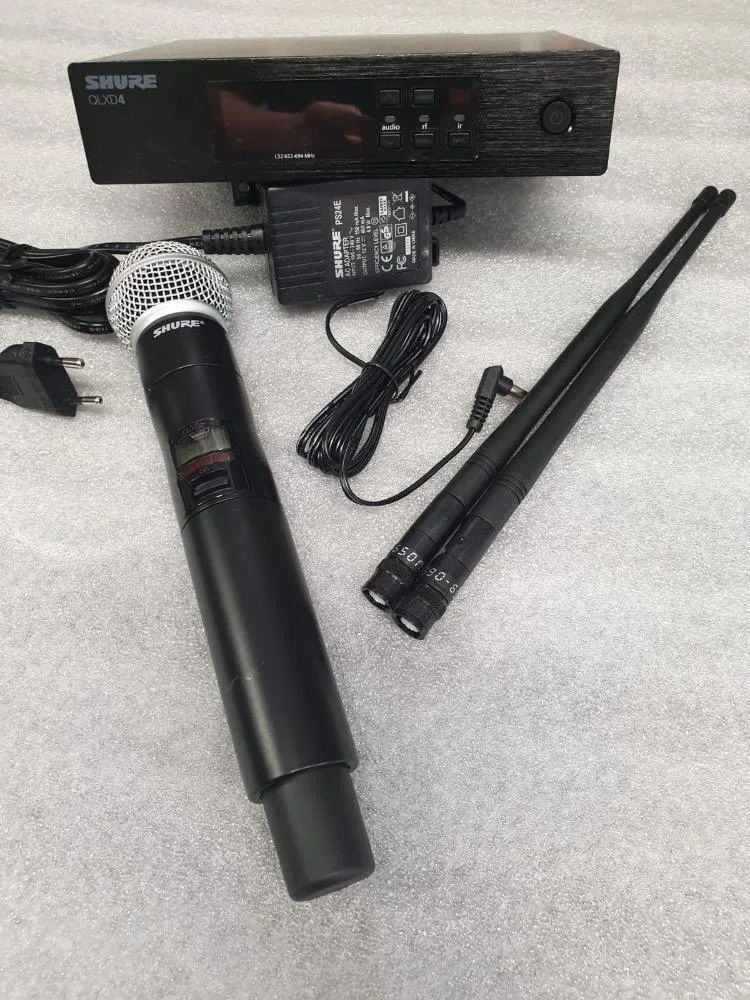 Shure QLXD24 System 1x Rucni SM58 Freq L52 632-694Mhz