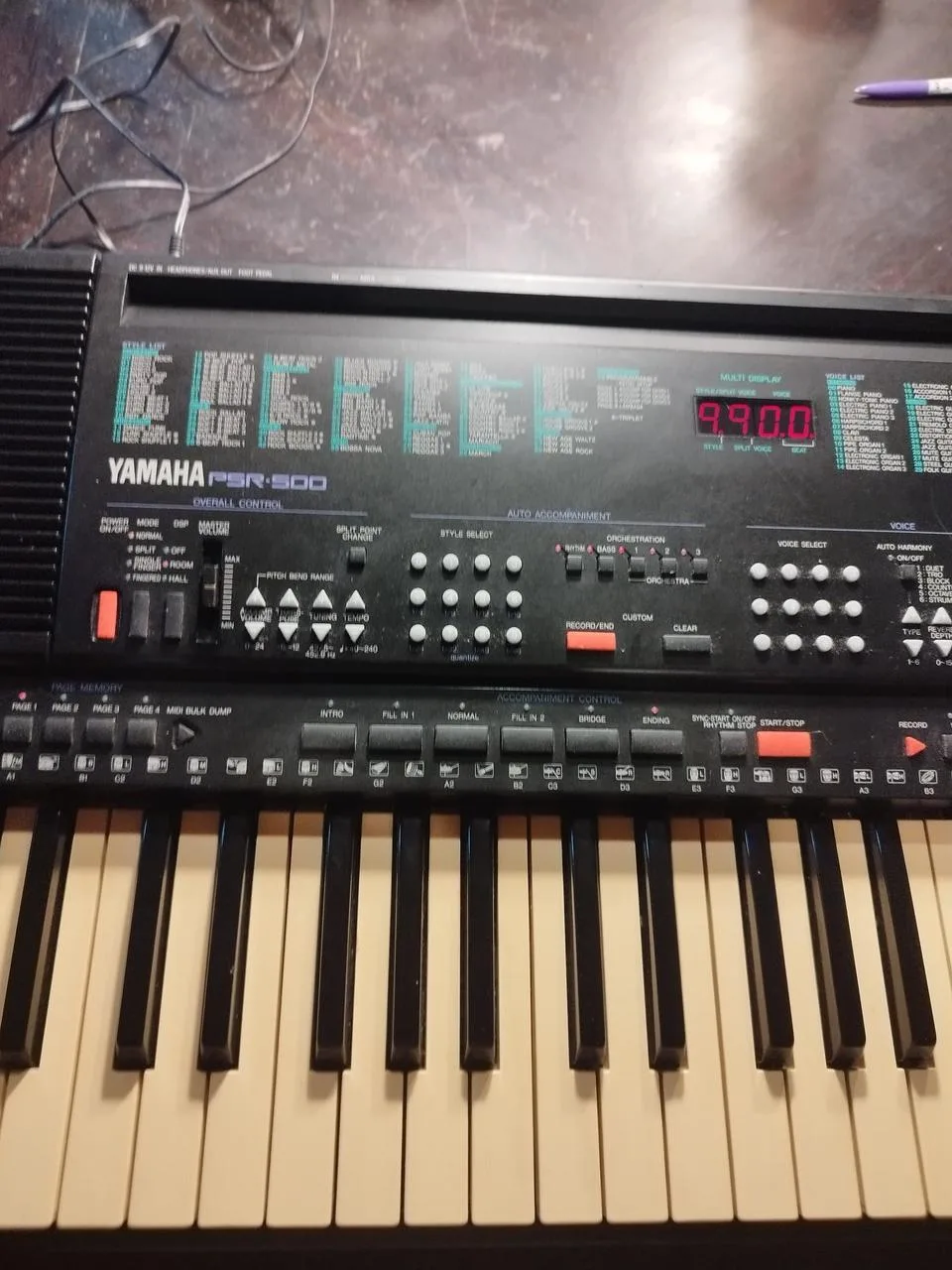 Yamaha PSR-500