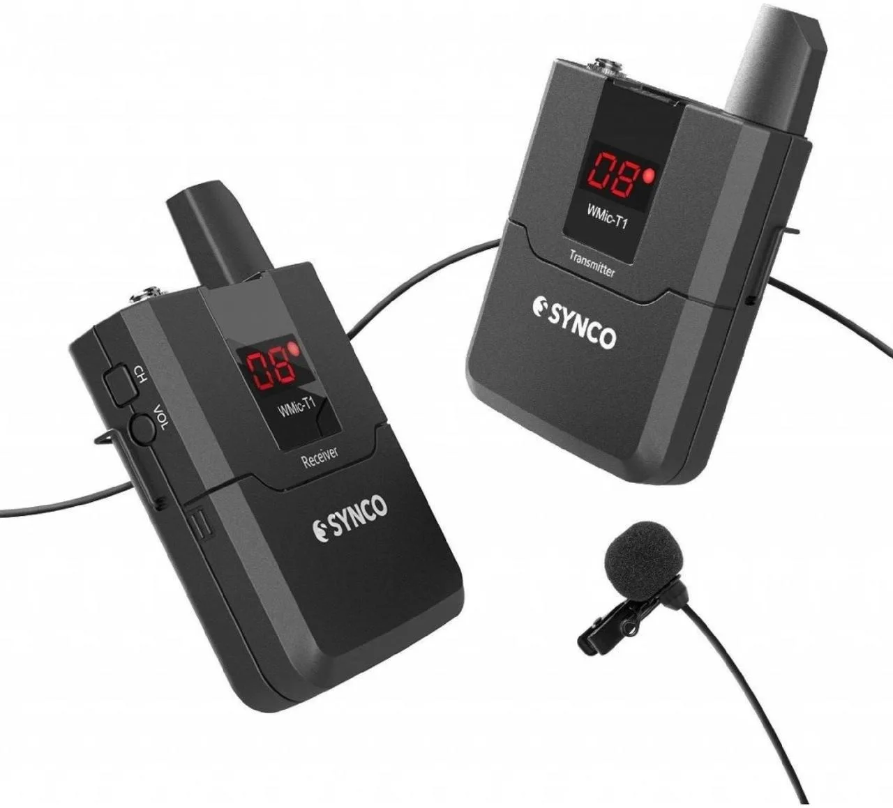 SYNCO WMic-T1 bezdrátový UHF mikrofonní systém