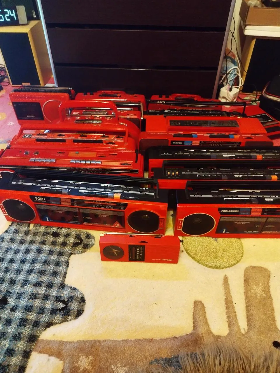 Boombox radiomagnetofon