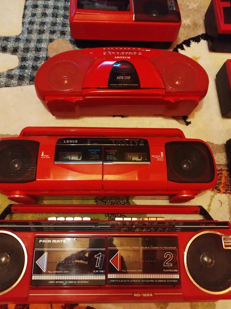 Boombox radiomagnetofon