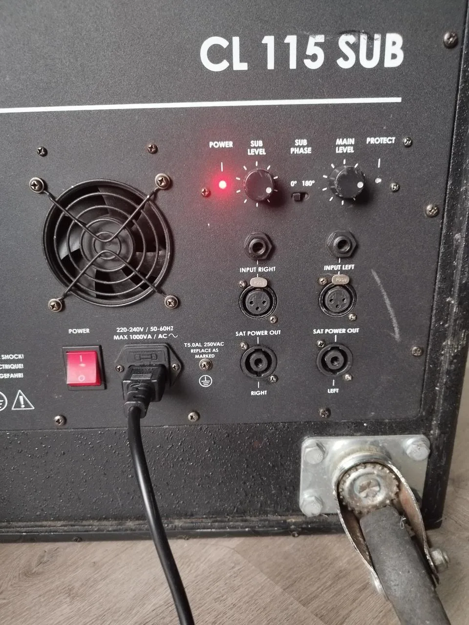 Aktivní subwoofer the box CL 115 SUB