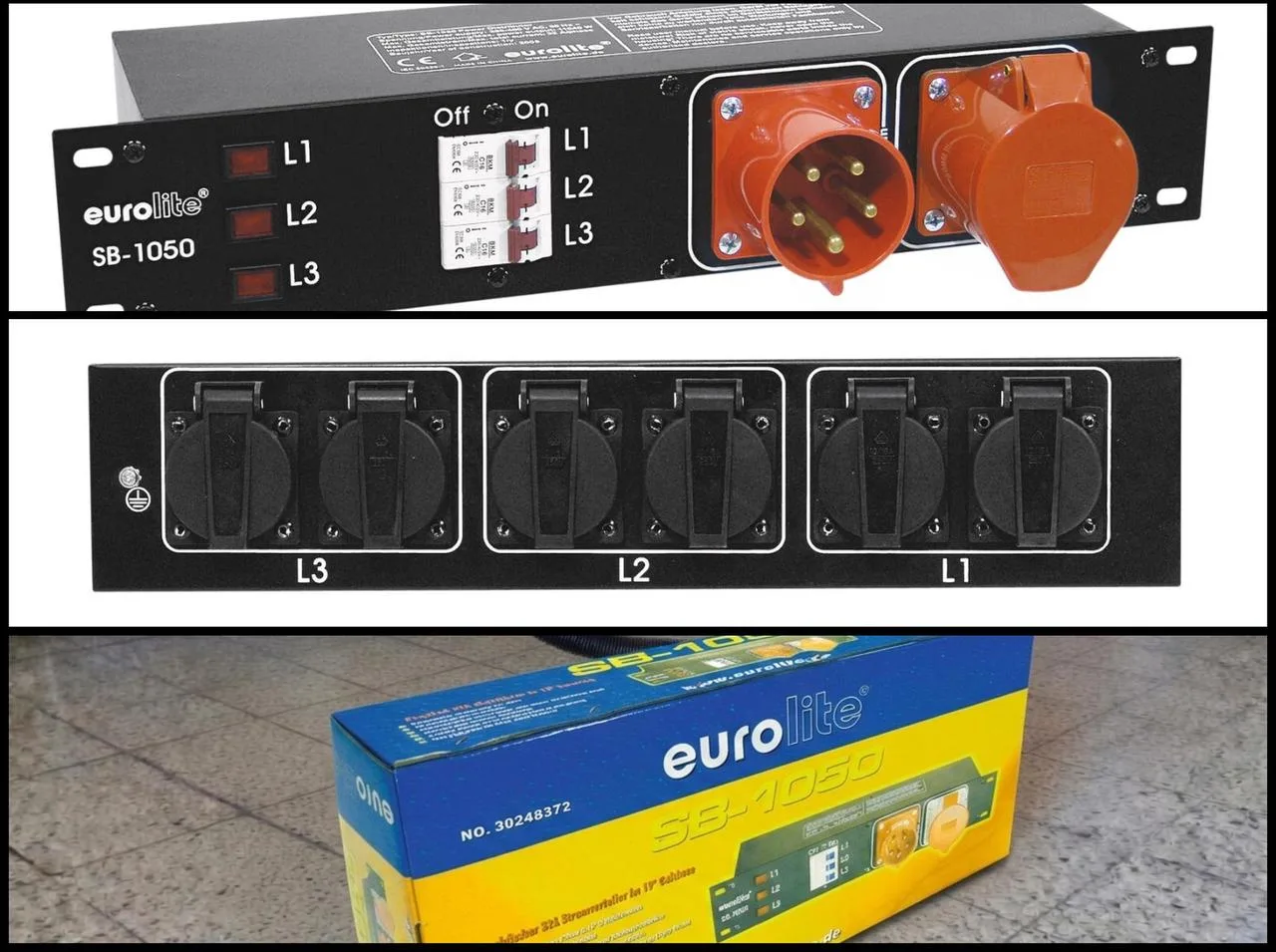 Prodám Eurolite SB-1050 32A distributor