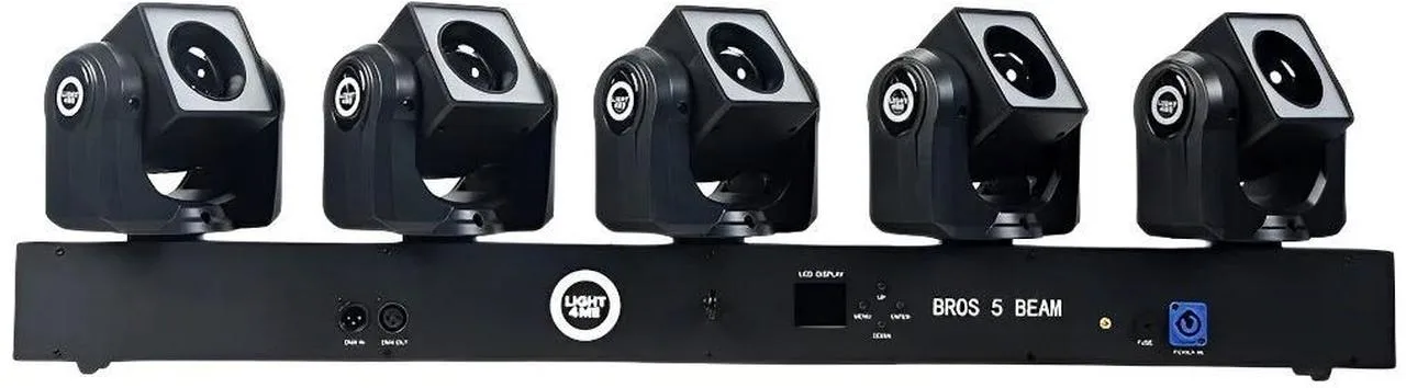 Light4Me BROS 5 BEAM světelná pohyblivá lišta, nová