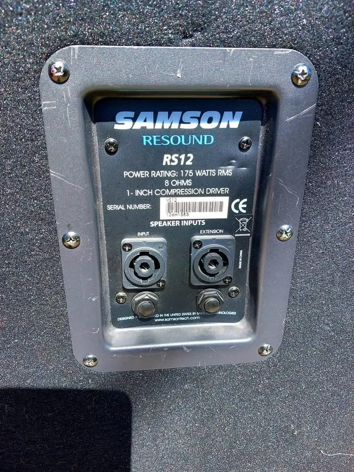 Samson RS12 - pasivní reproboxy