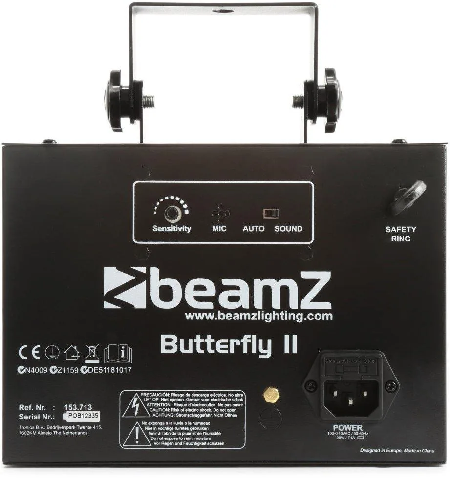 Butterfly 2 BeamZ - Led mini derby