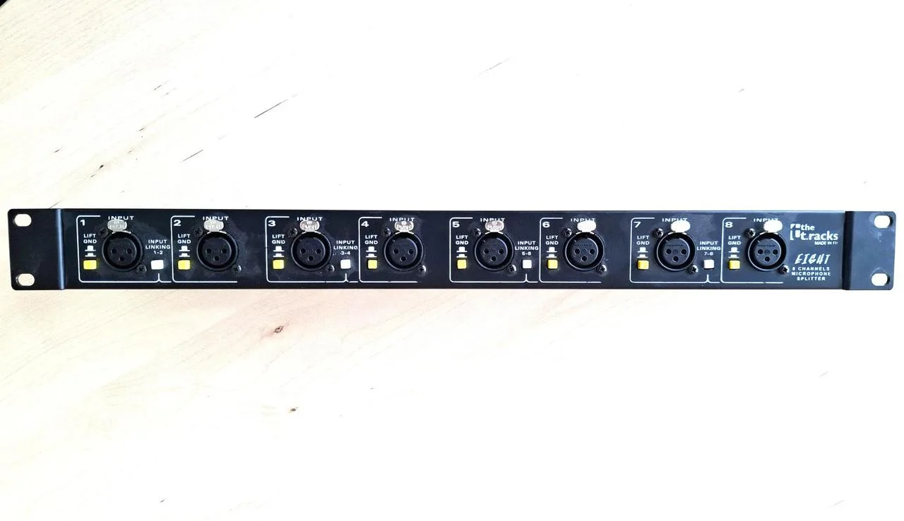 8 kanálový XLR splitter the t.racks Eight