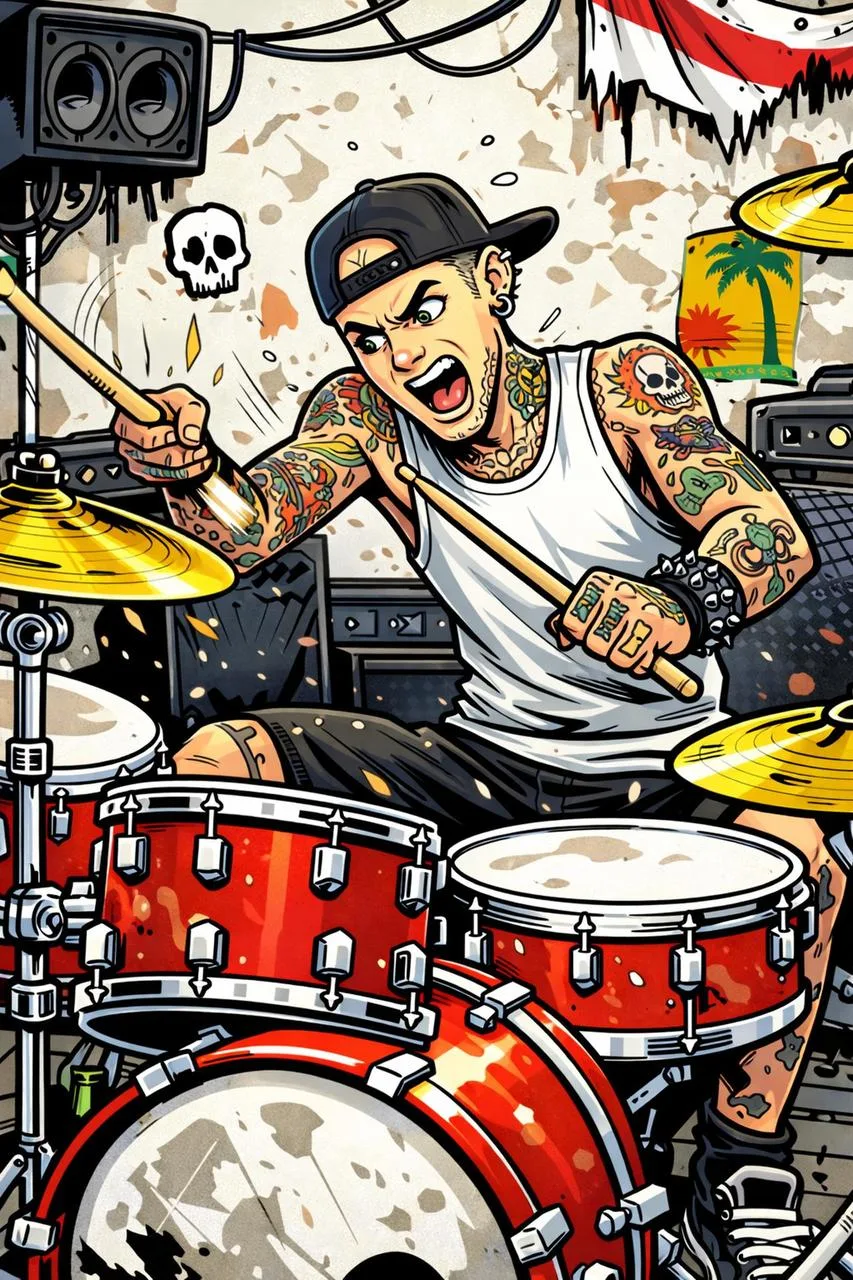 Hledáme bubeníka do punkrocku