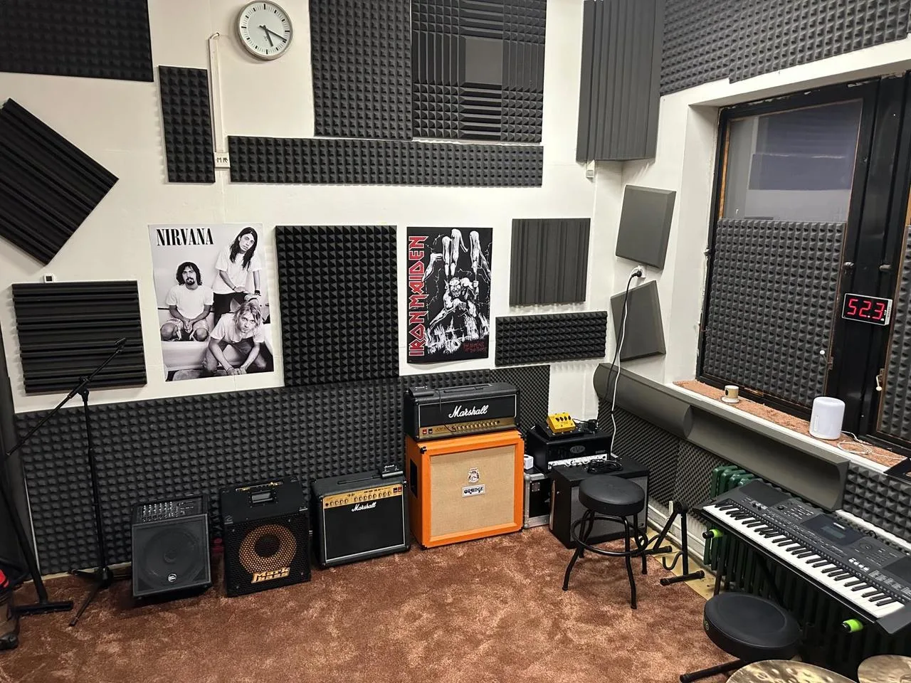 Rock-Metal zkušebna ke sdílení Kralupy