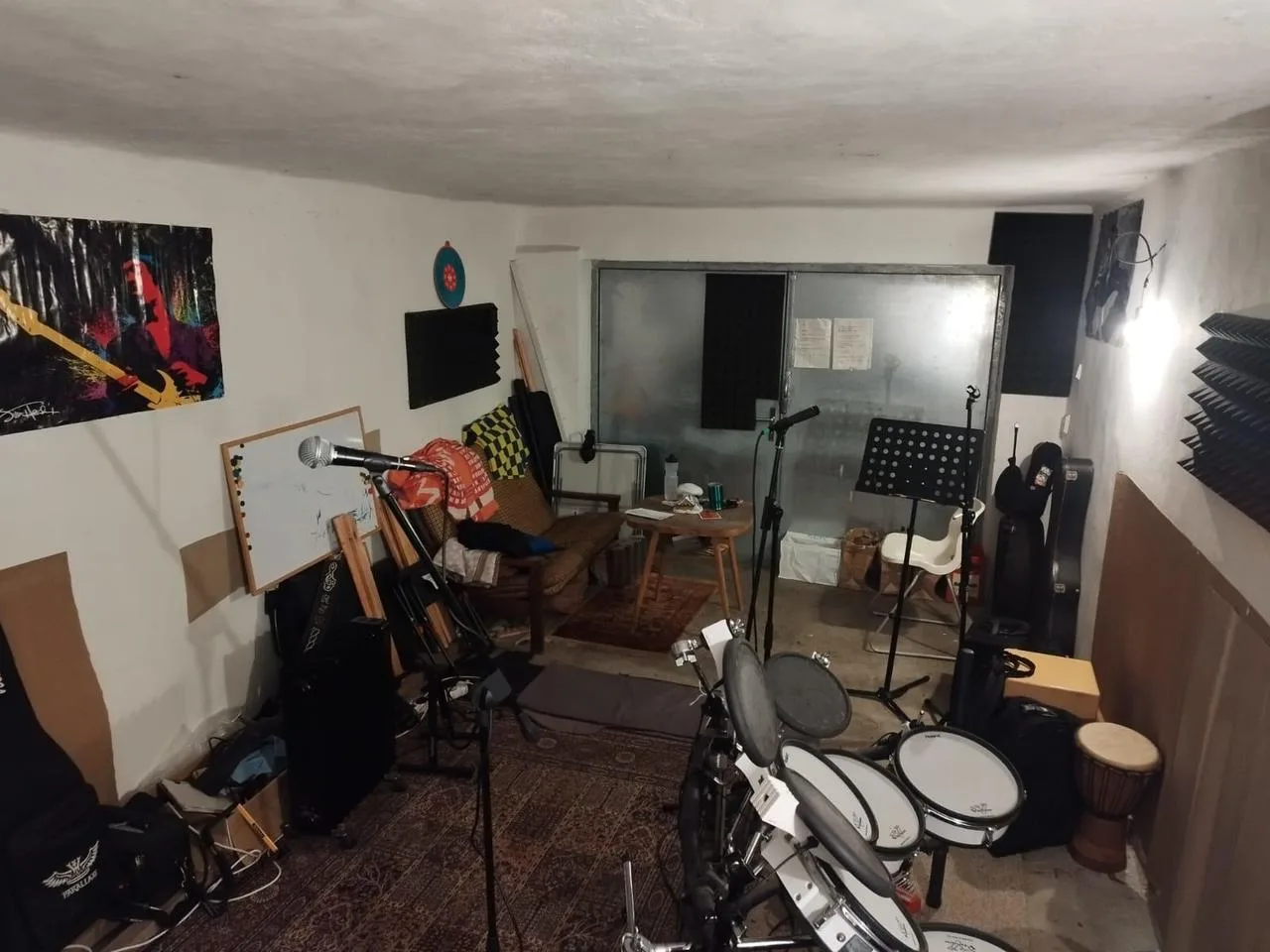 Studio pro Zkoušky/nahrávání/koncerty/trénin