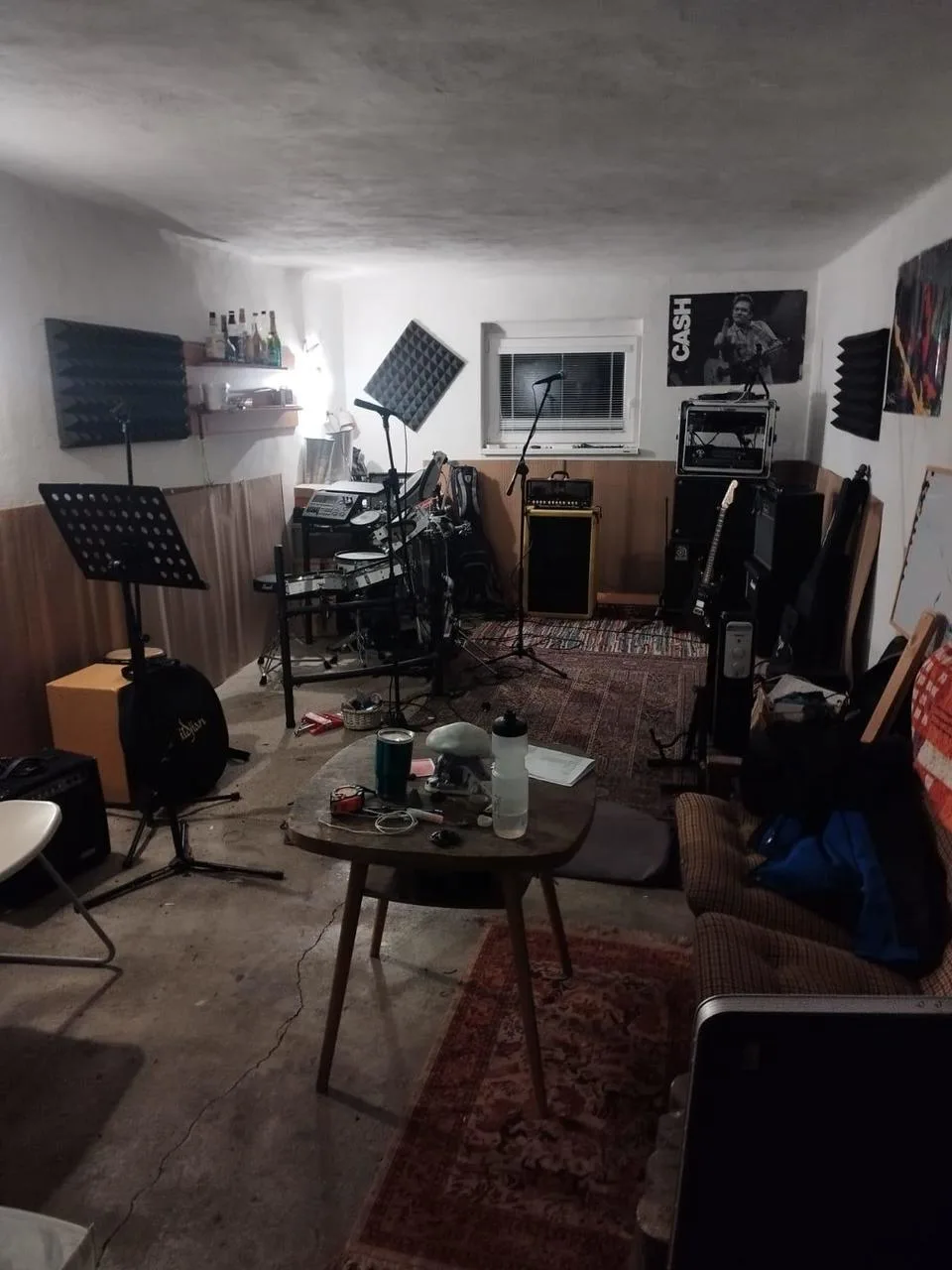Studio pro Zkoušky/nahrávání/koncerty/trénin