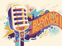 Busking...