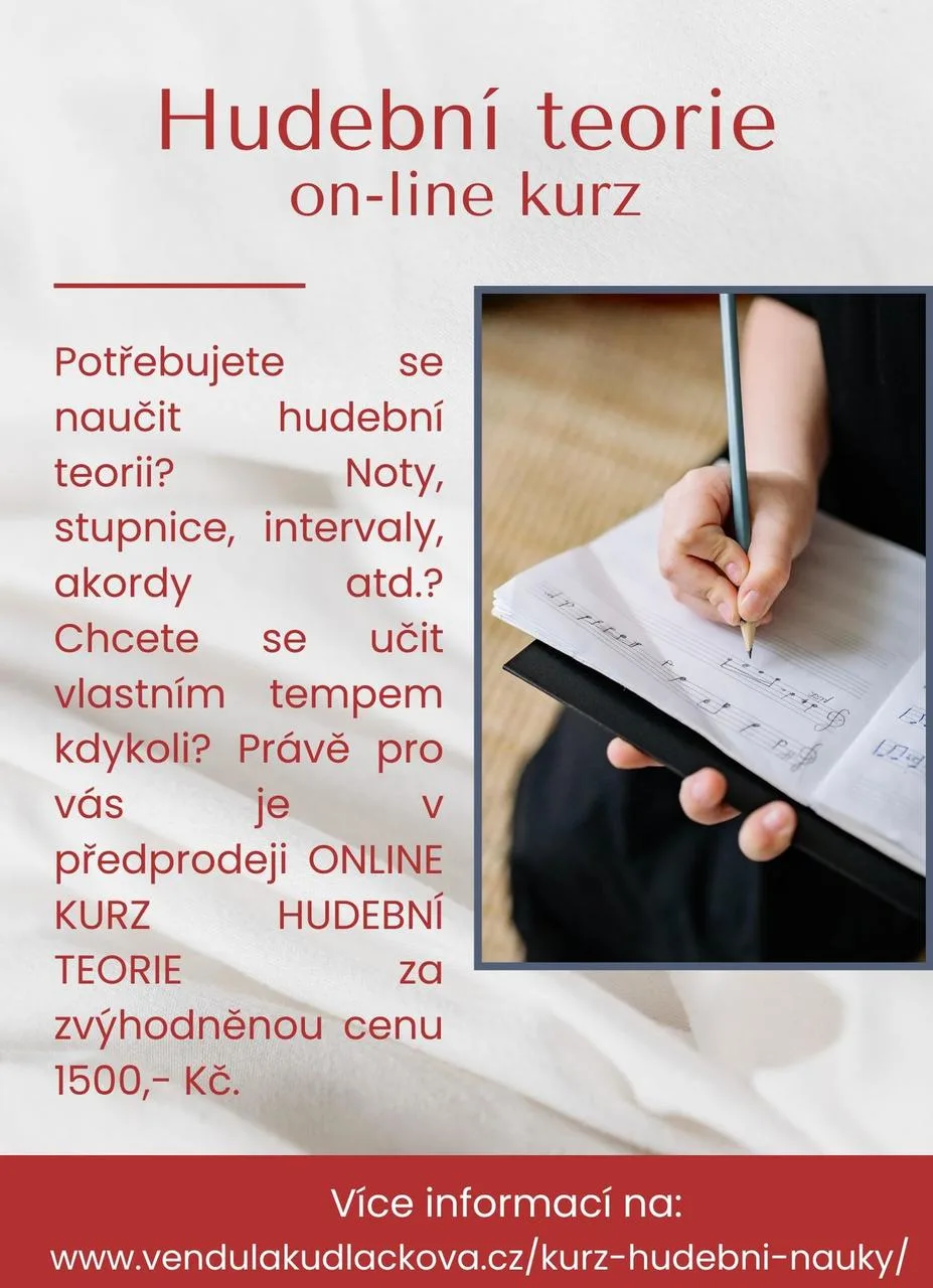 KURZ HUDEBNÍ TEORIE - ONLINE