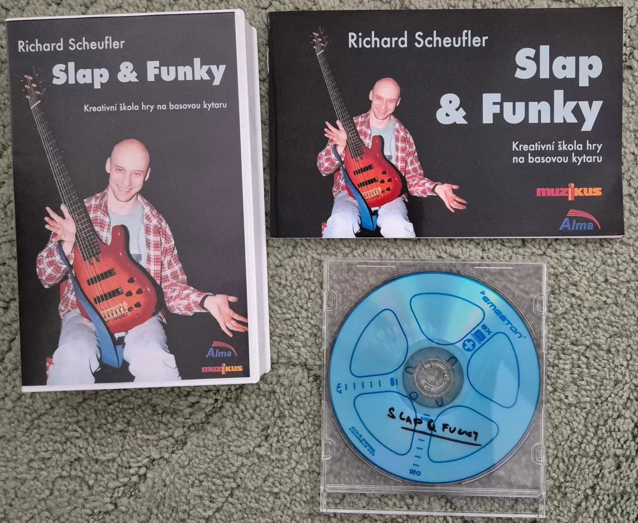 Scheufler Richard - Slap & Funky - škola hry na baskytaru