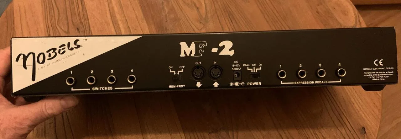 Nobels MF-2 midi pedál ZADÁNO
