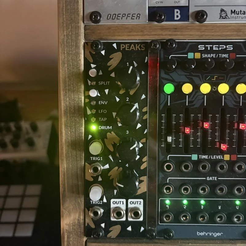 Mutable Instruments Peaks CCTV build