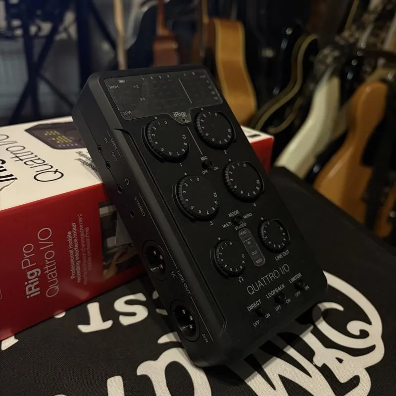 IK Multimedia iRig Pro Quattro I/O
