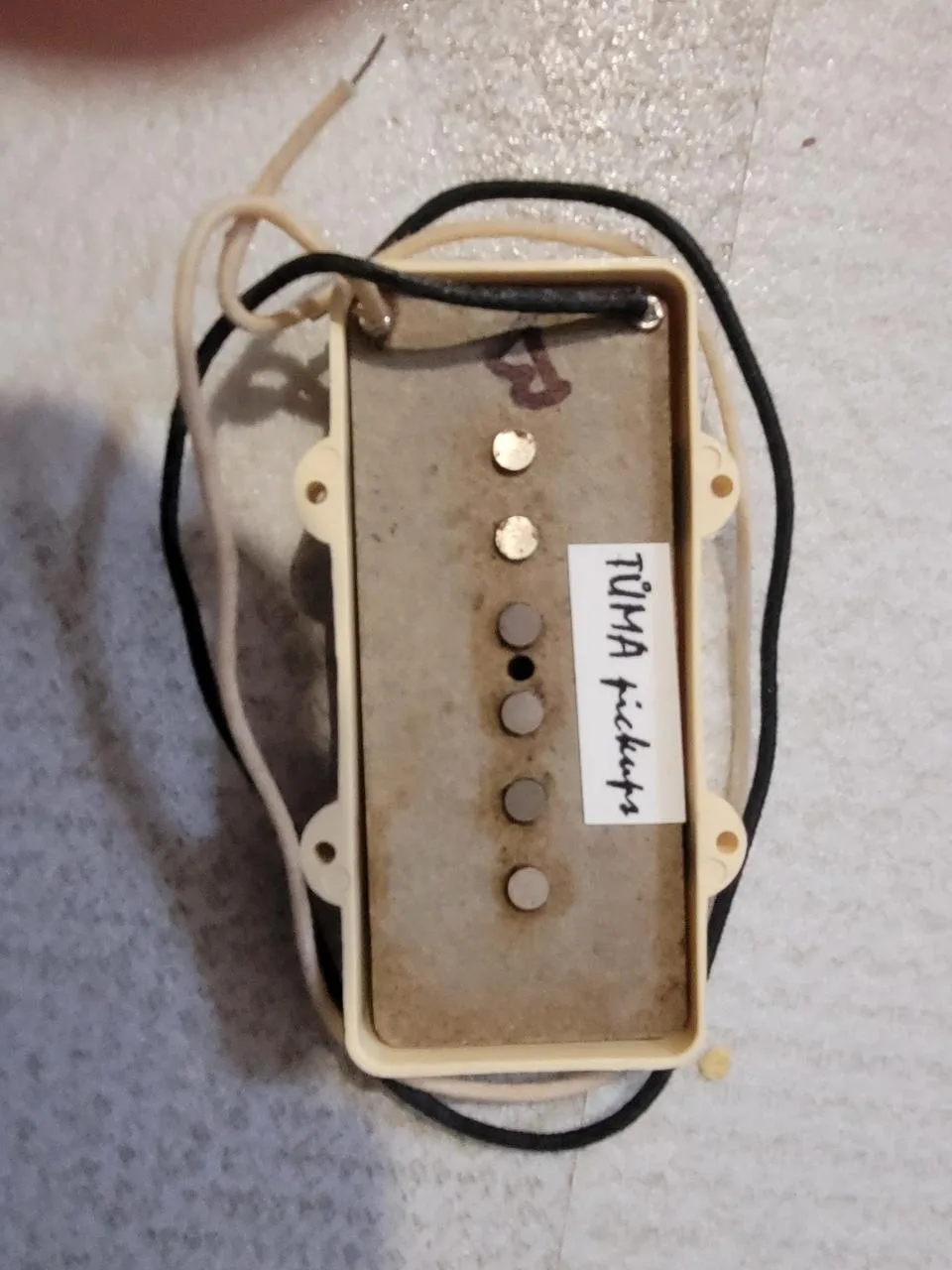Tuma pickups snímač na Jazzmaster ke kobylce