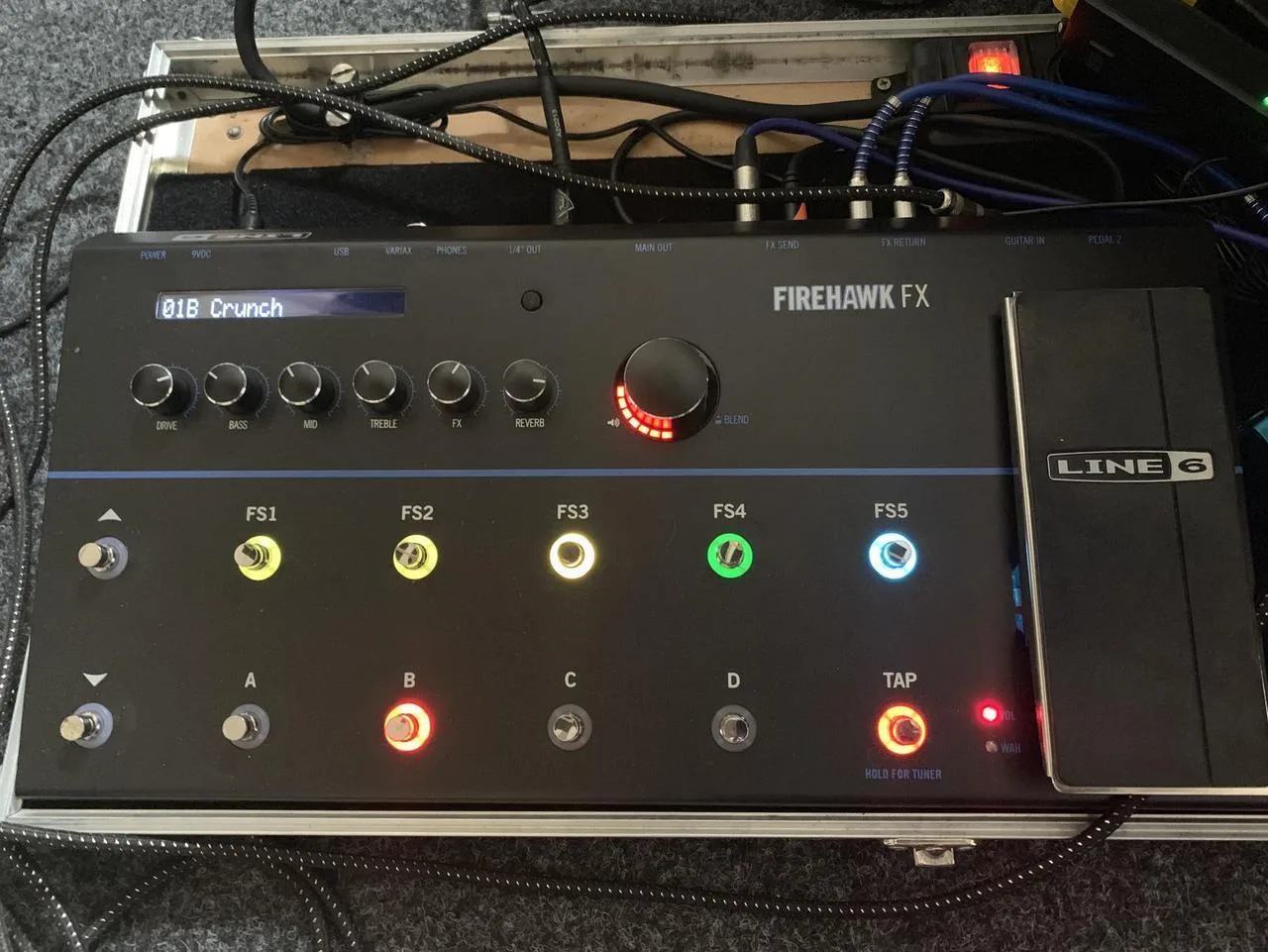 LINE 6 Firehawk FX – multiefekt - Apple iOS / Google Android