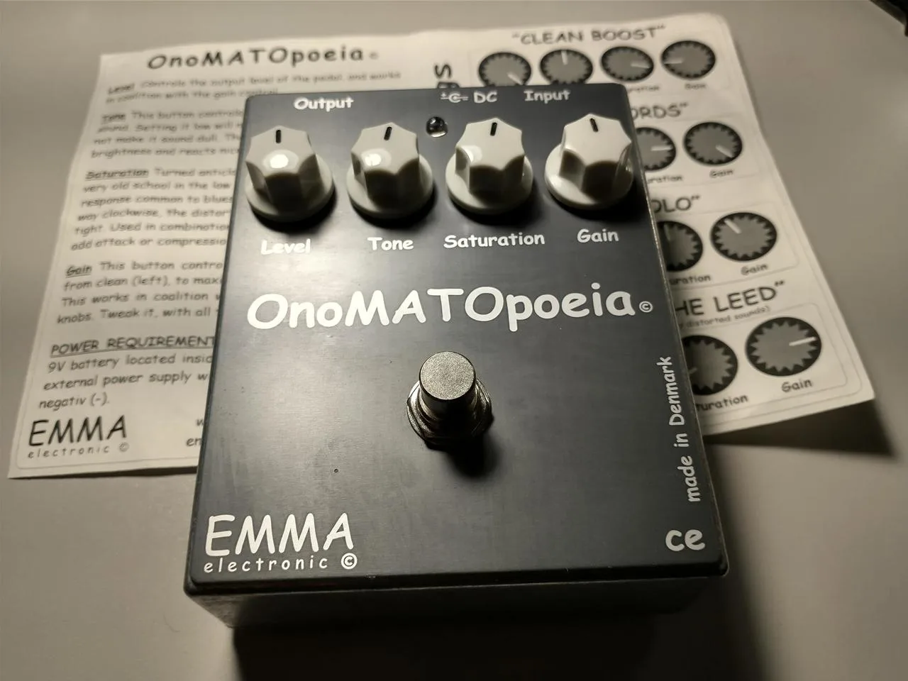 EMMA Electronic OnoMATOpoeia