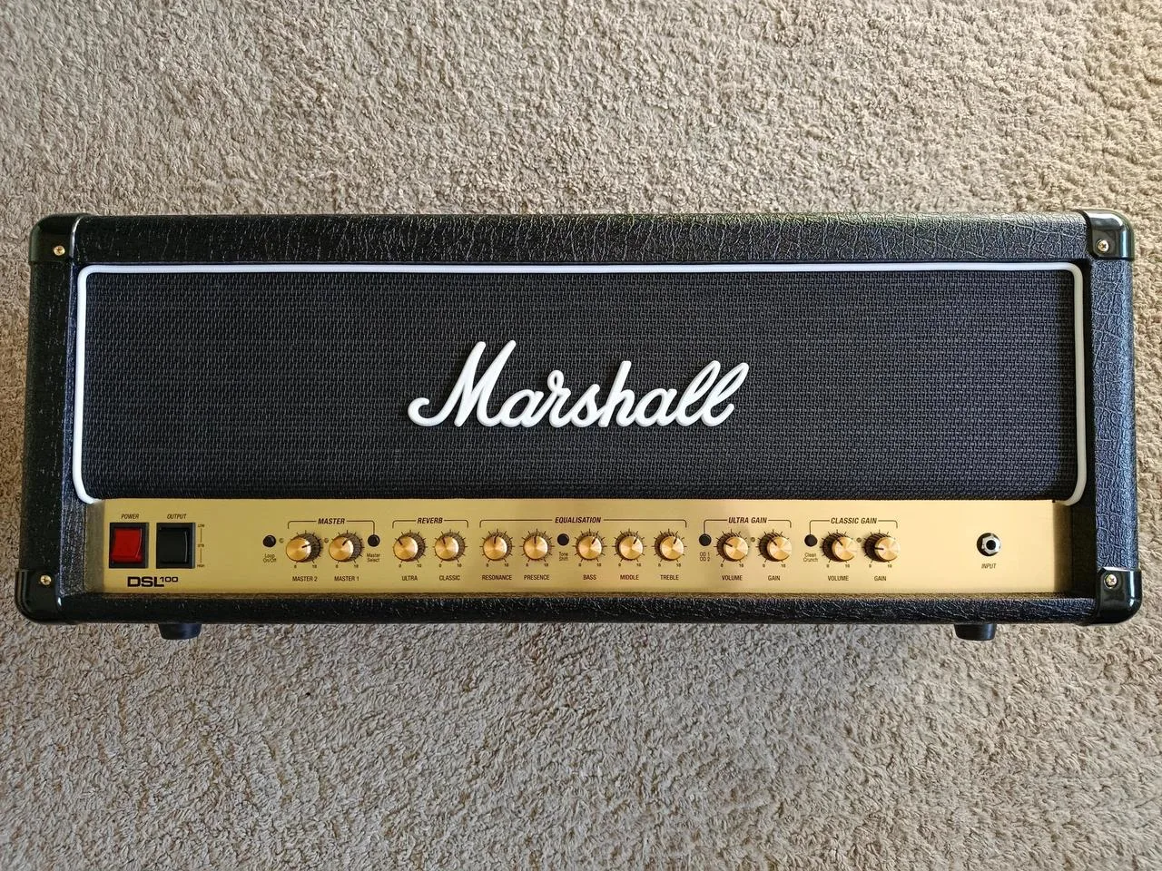 Marshall DSL100HR+footswitch 91016