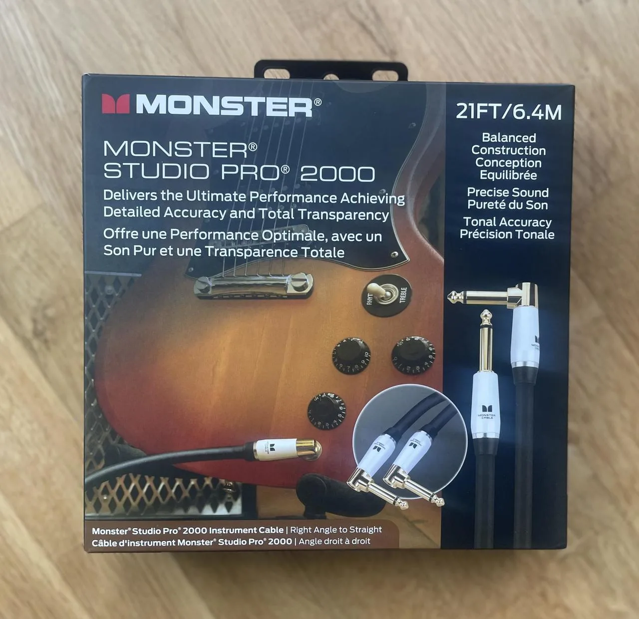 Nový Monster Cable Studio Pro 2000 6,4m