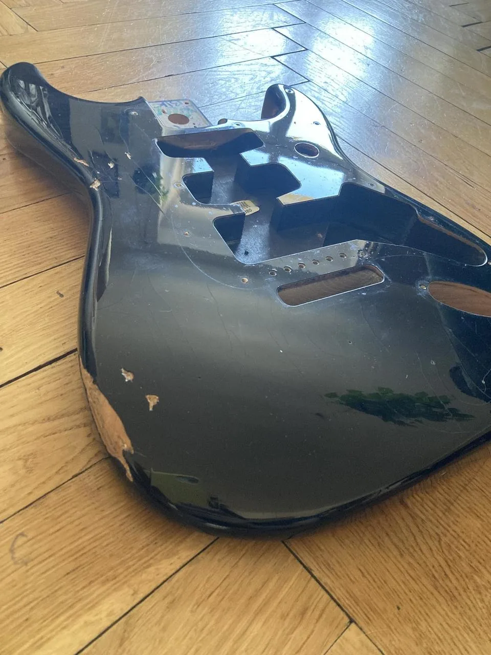 Fender Stratocaster Hendrix signature black body