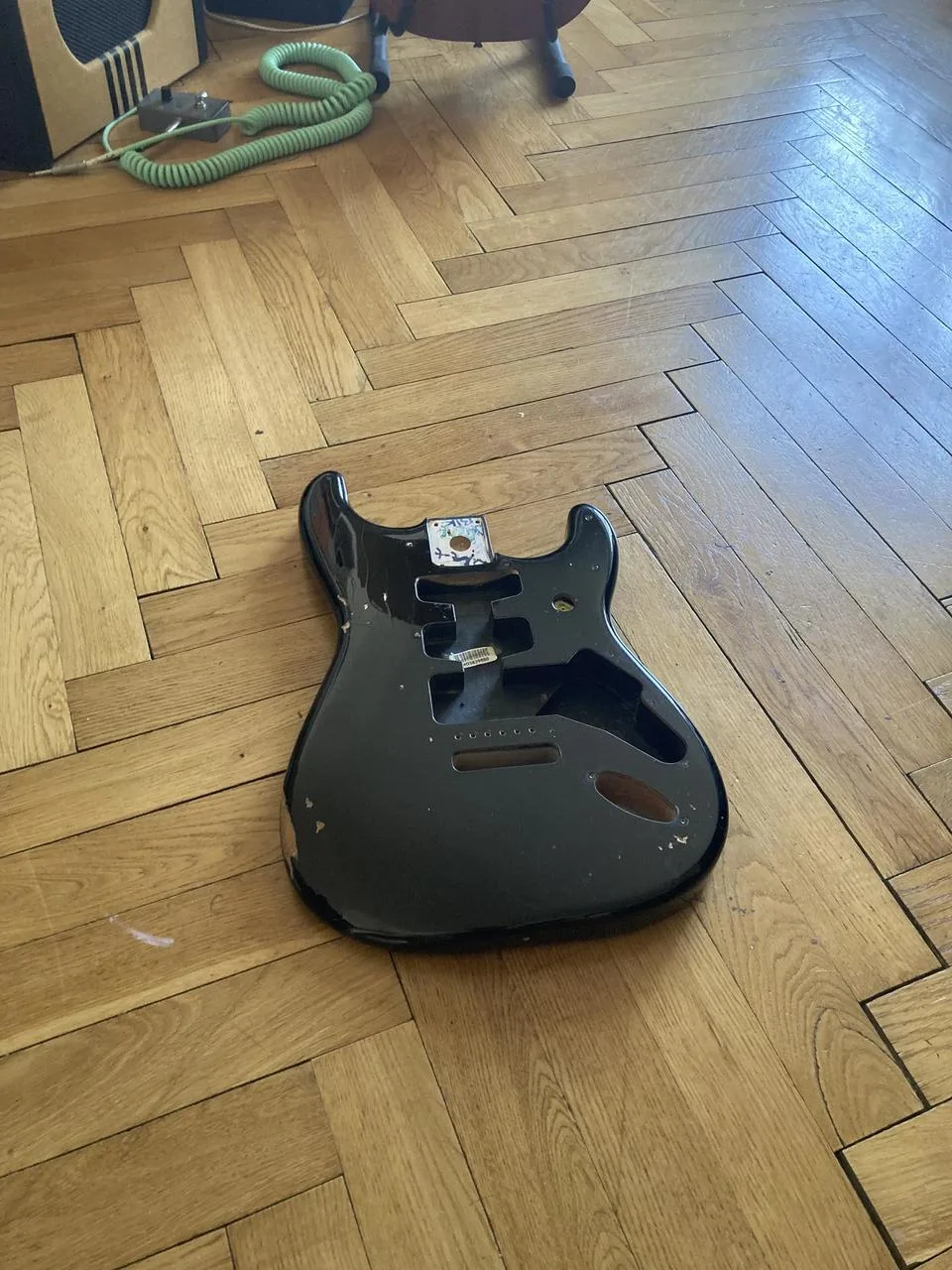 Fender Stratocaster Hendrix signature black body