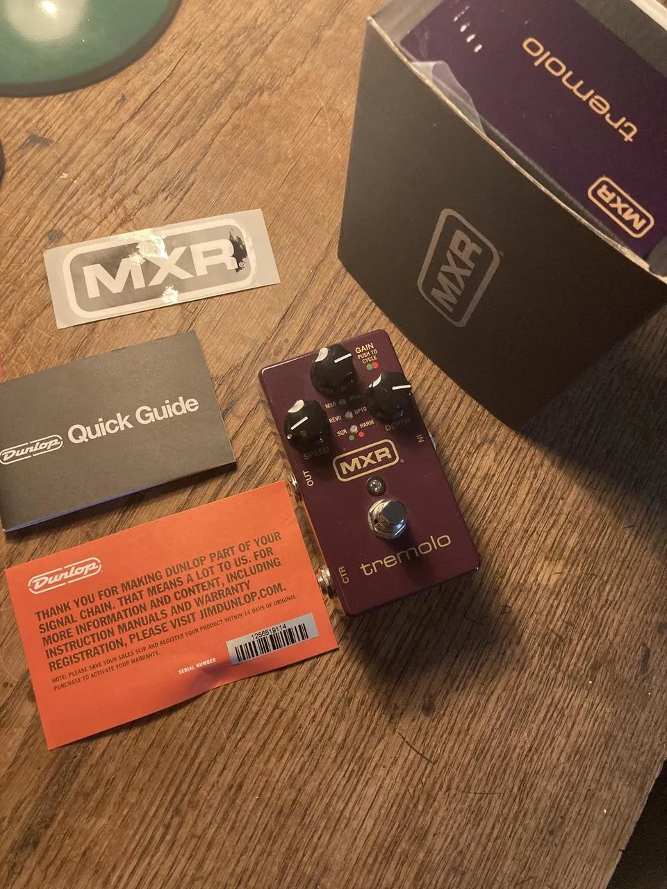 MXR Tremolo Dunlop
