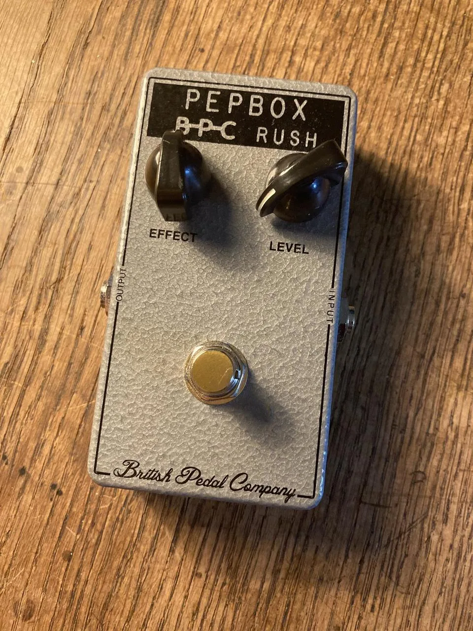 Rush Pep Box - British Pedal Company BPC