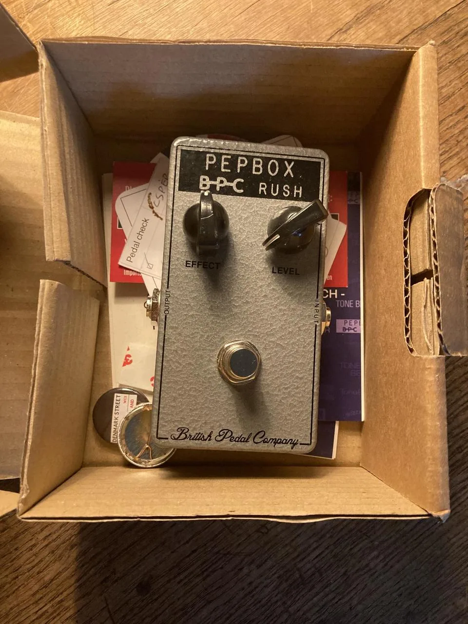Rush Pep Box - British Pedal Company BPC