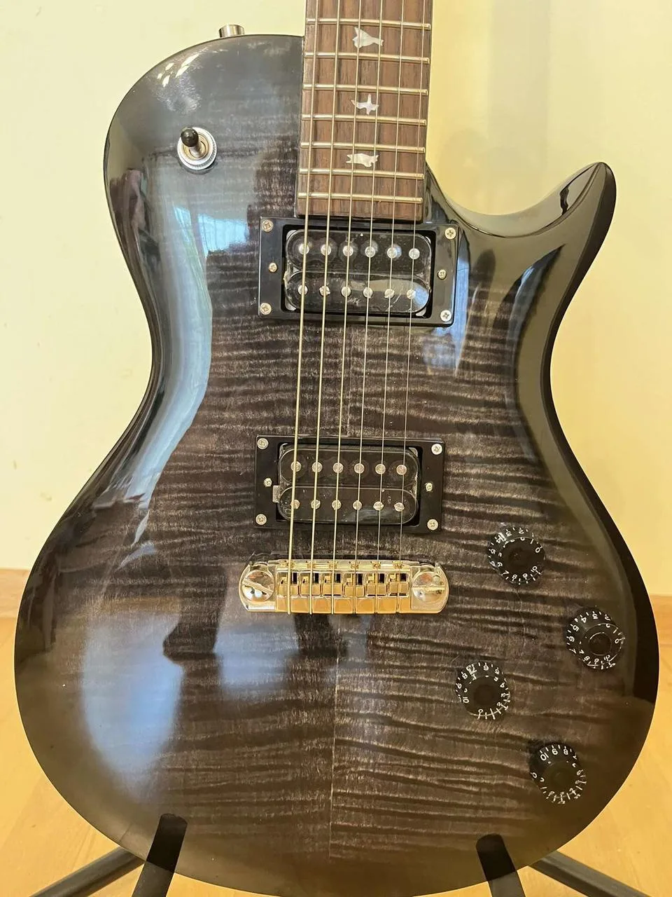 PRS SE SC 245 Charcoal Burst