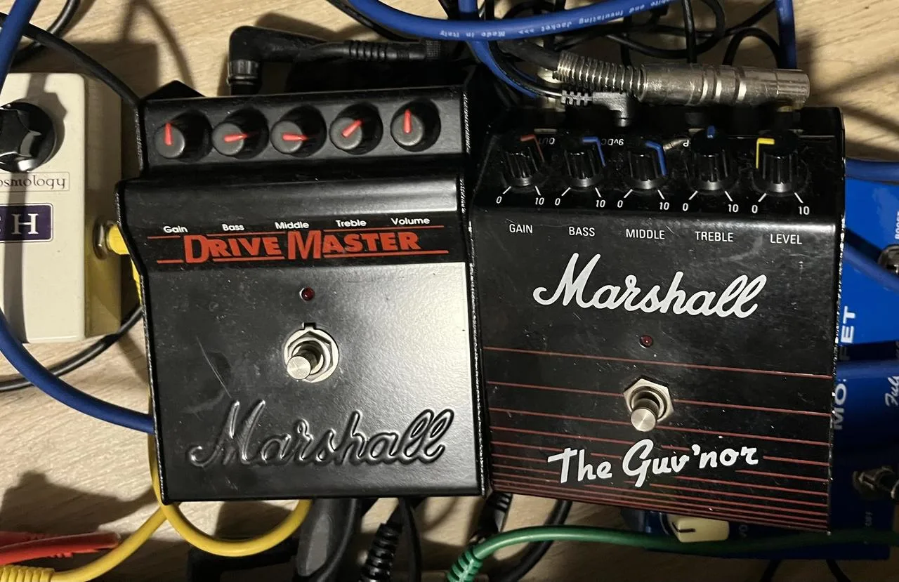 Vintage marshall overdrive 90-te UK