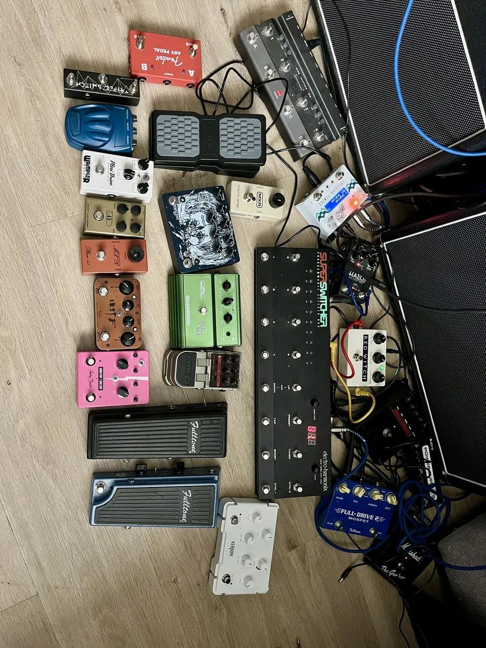 Kernom Ridge overdrive DISTORTION Fuzz midi