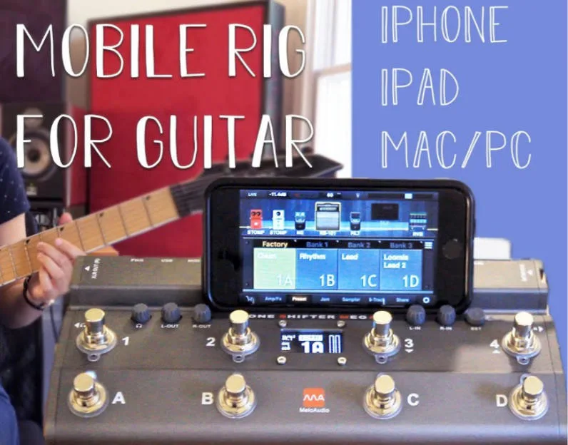 MELO Audio Tone Shifter Mega midi pedal