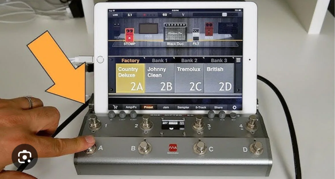 MELO Audio Tone Shifter Mega midi pedal