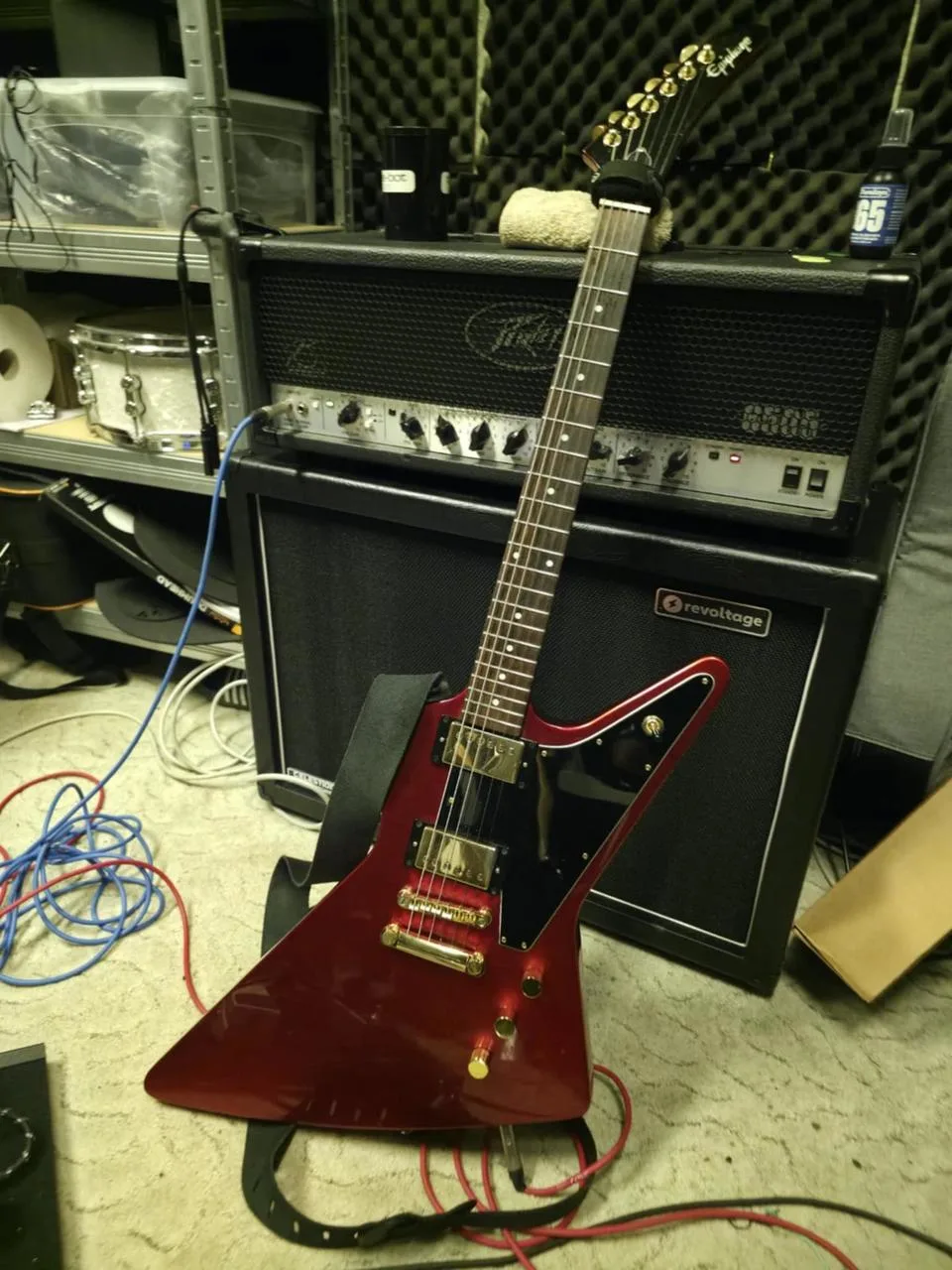 Epiphone Explorer Ruby Red Limited Edition SLEVA
