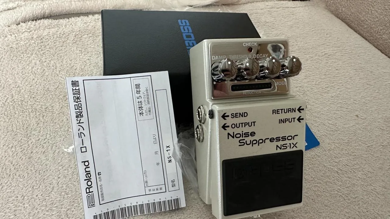Boss NS-1X noise suppressor, TOP stav, záruka 2027