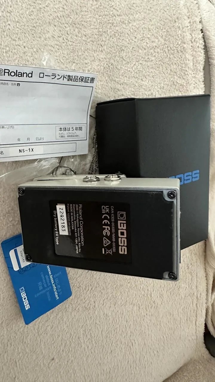 Boss NS-1X noise suppressor, TOP stav, záruka 2027