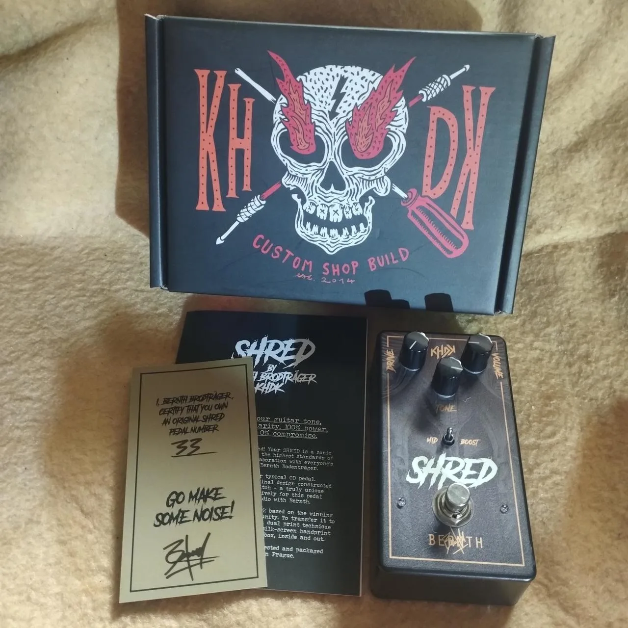 KHDK SHRED by Bernth Brodtrager