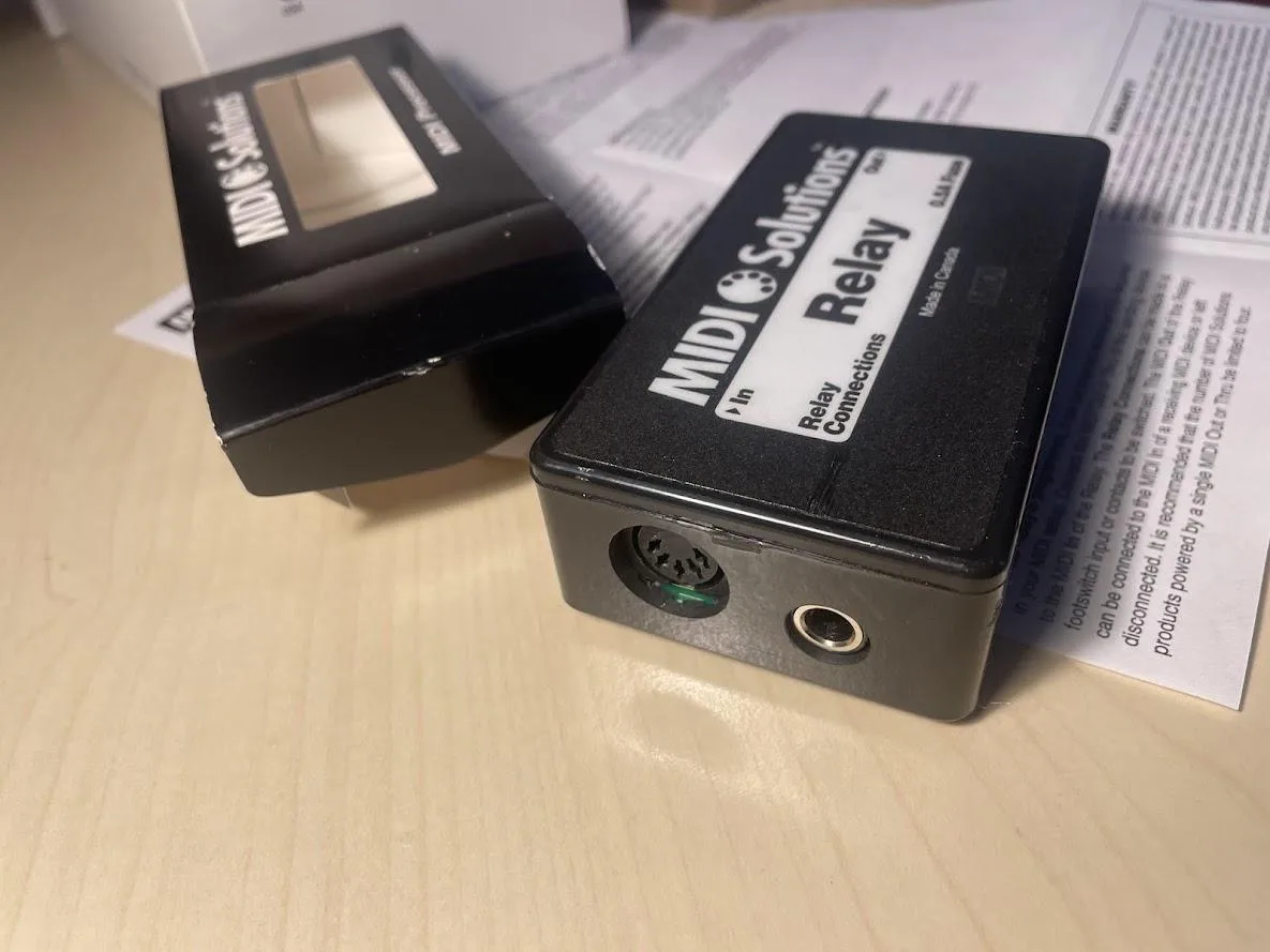 MIDI Solutions Relay MIDI switcher
