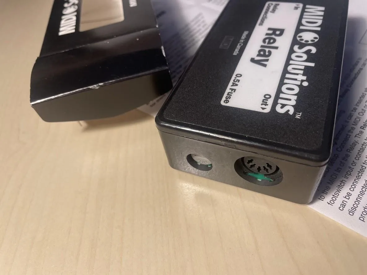 MIDI Solutions Relay MIDI switcher