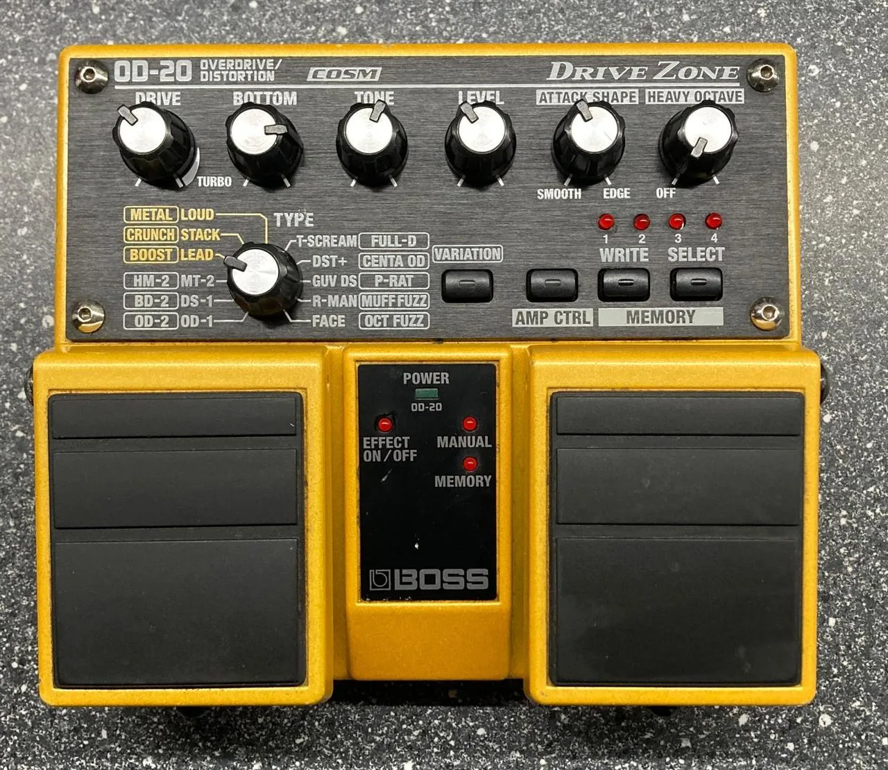 BOSS OD- 20 Drive Zone (Overdrive/Distortion)