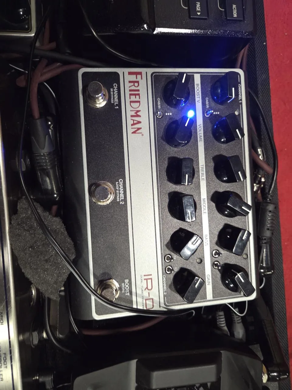 Friedman IR-D lampový preamp.
