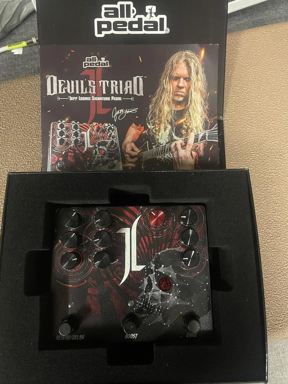 Allpedal jeff loomis devils triad