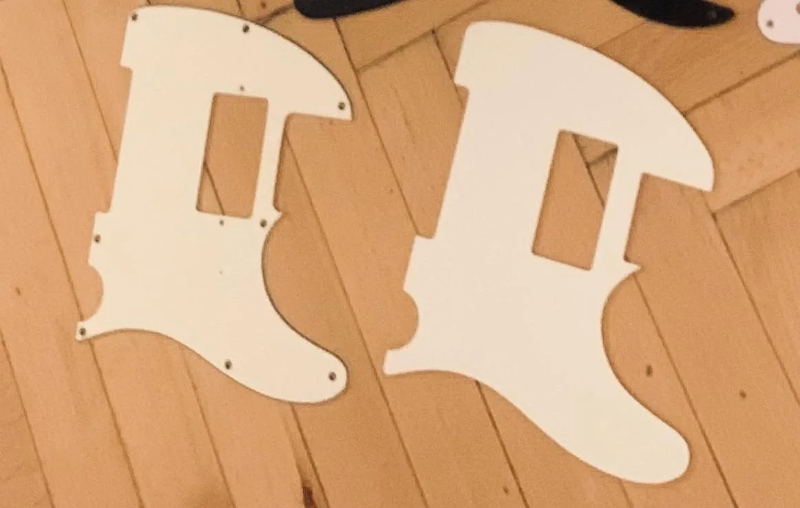Pickguard Telecaster/šablon