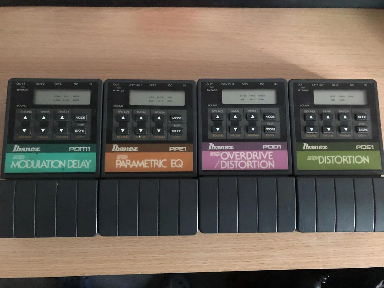 Ibanez DCP Series efektový set 1987-1988